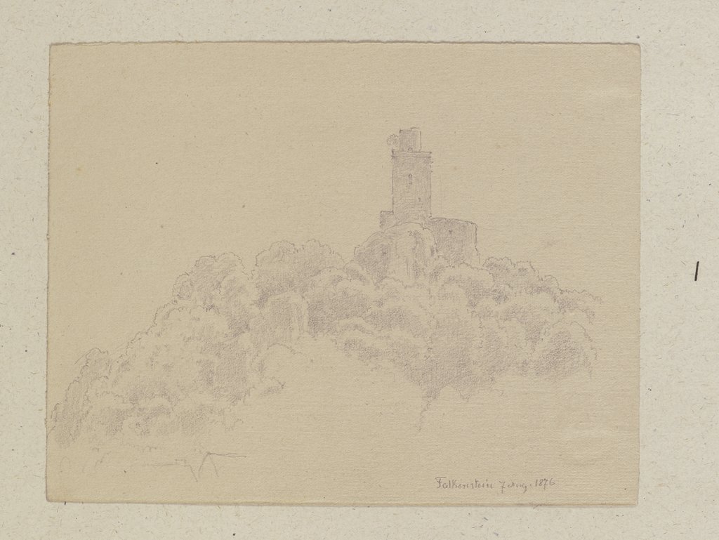 Falkenstein castle, Carl Theodor Reiffenstein
