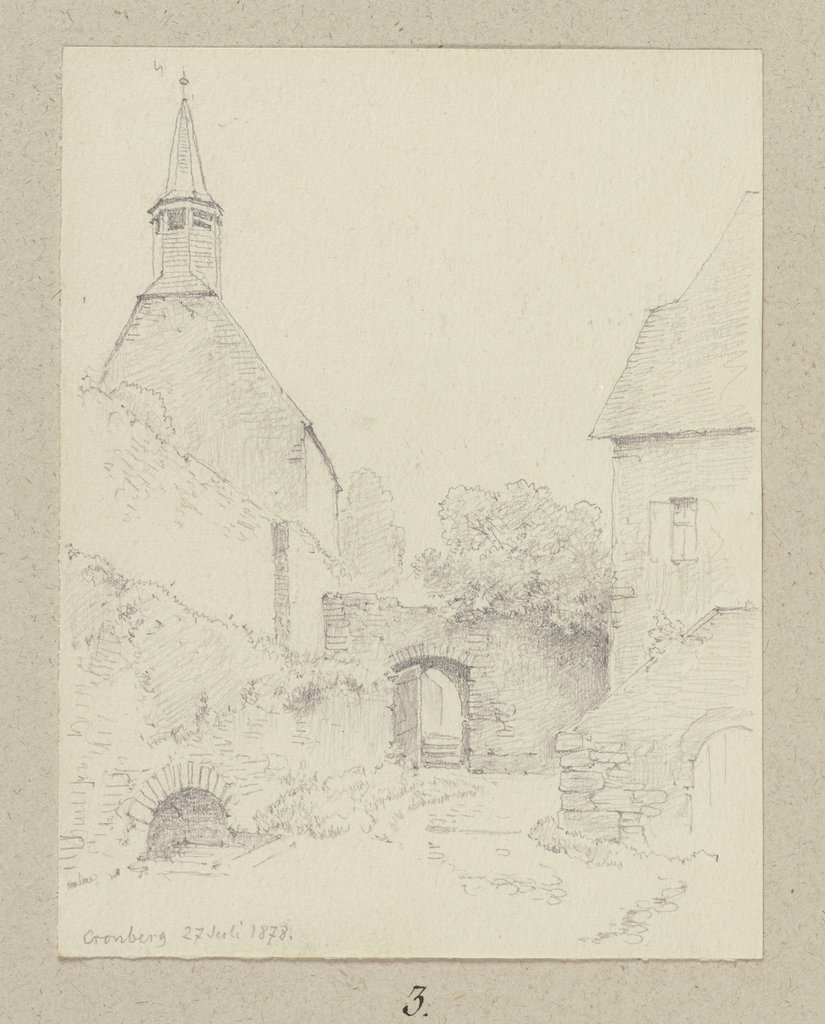 Burgkapelle der Burg Kronberg, Carl Theodor Reiffenstein