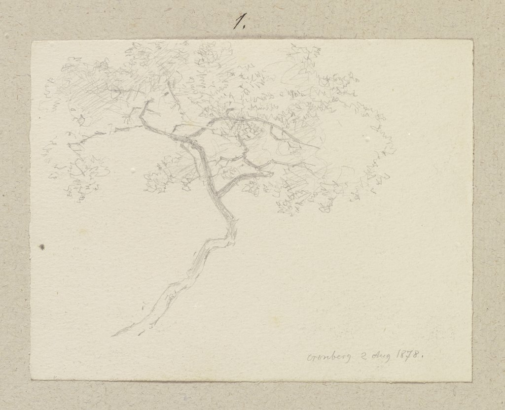 Tree in Kronberg, Carl Theodor Reiffenstein