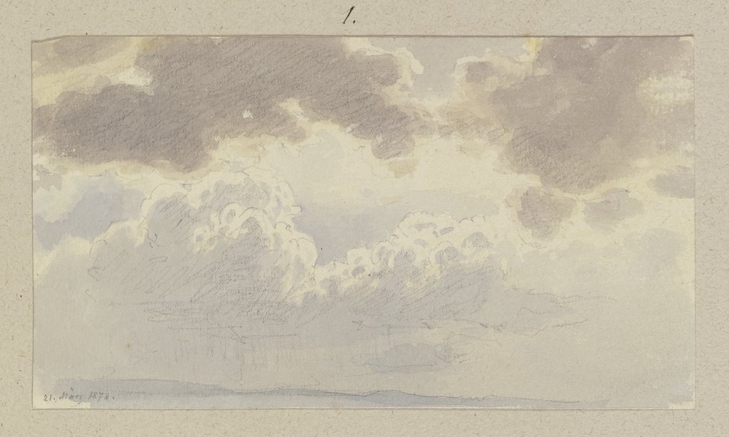 Wolken, Carl Theodor Reiffenstein