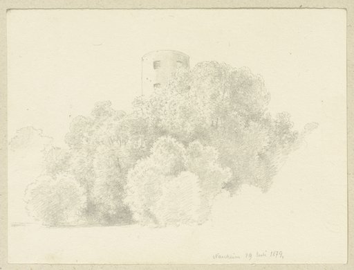 Waitzscher (?) Turm bei Bad Nauheim Digitale Sammlung