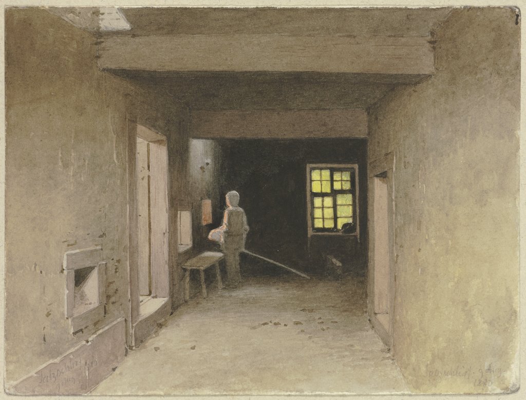 Backstube in Salzschlirf, Carl Theodor Reiffenstein