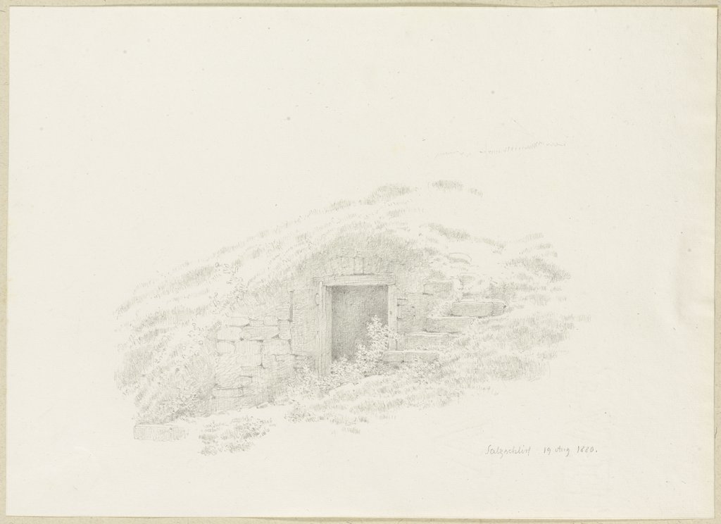 Ice cellar in Salzschlirf, Carl Theodor Reiffenstein