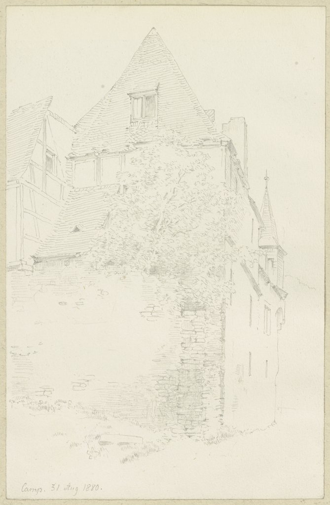 Ehemaliges Kloster, später Adelshof, in Kamp am Rhein, Carl Theodor Reiffenstein