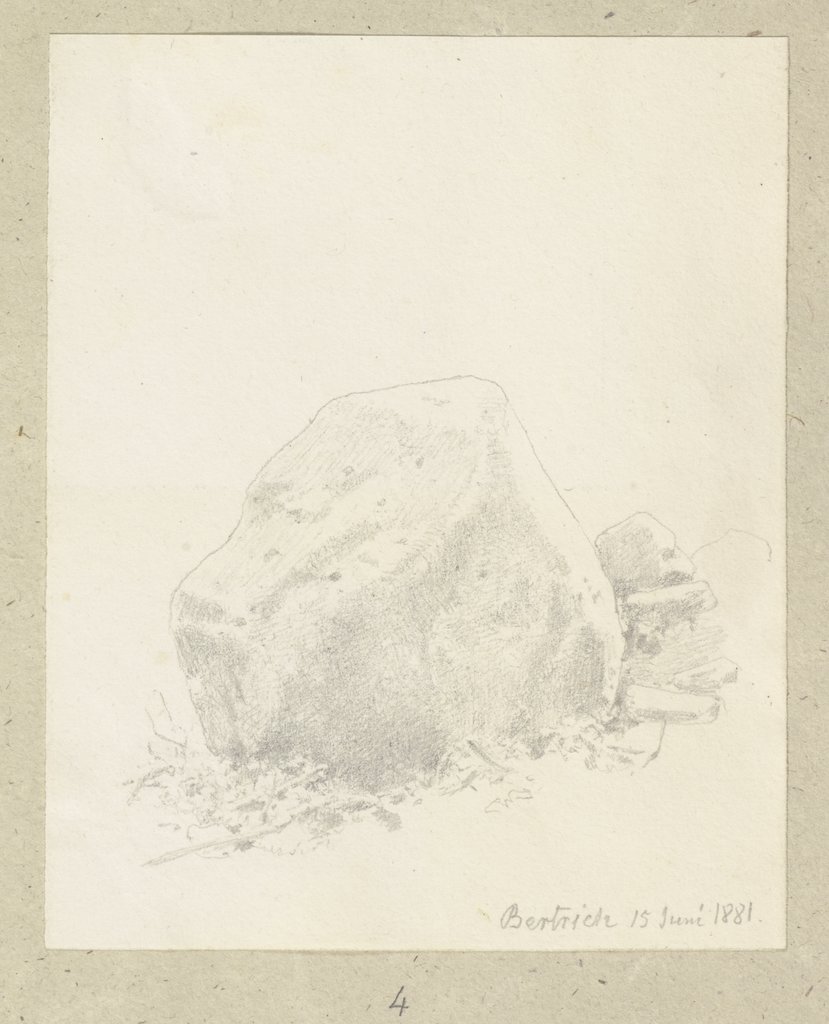 Boulder, Carl Theodor Reiffenstein