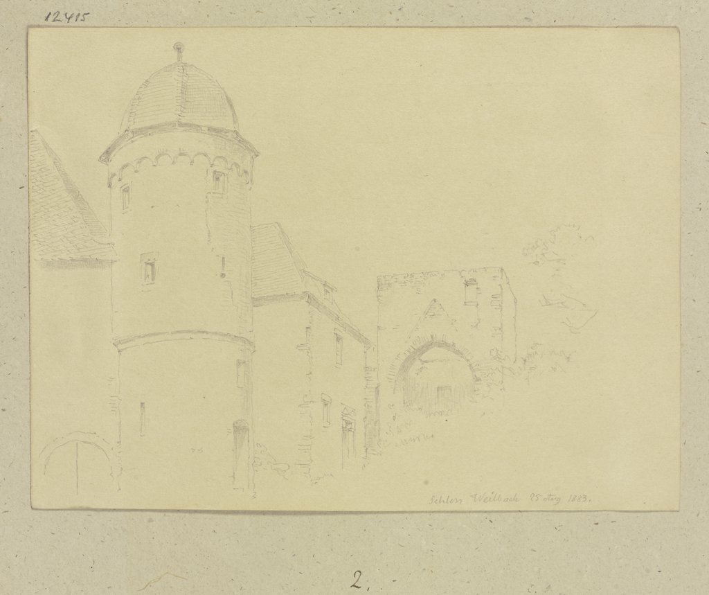 Schloss Weilbach, Carl Theodor Reiffenstein