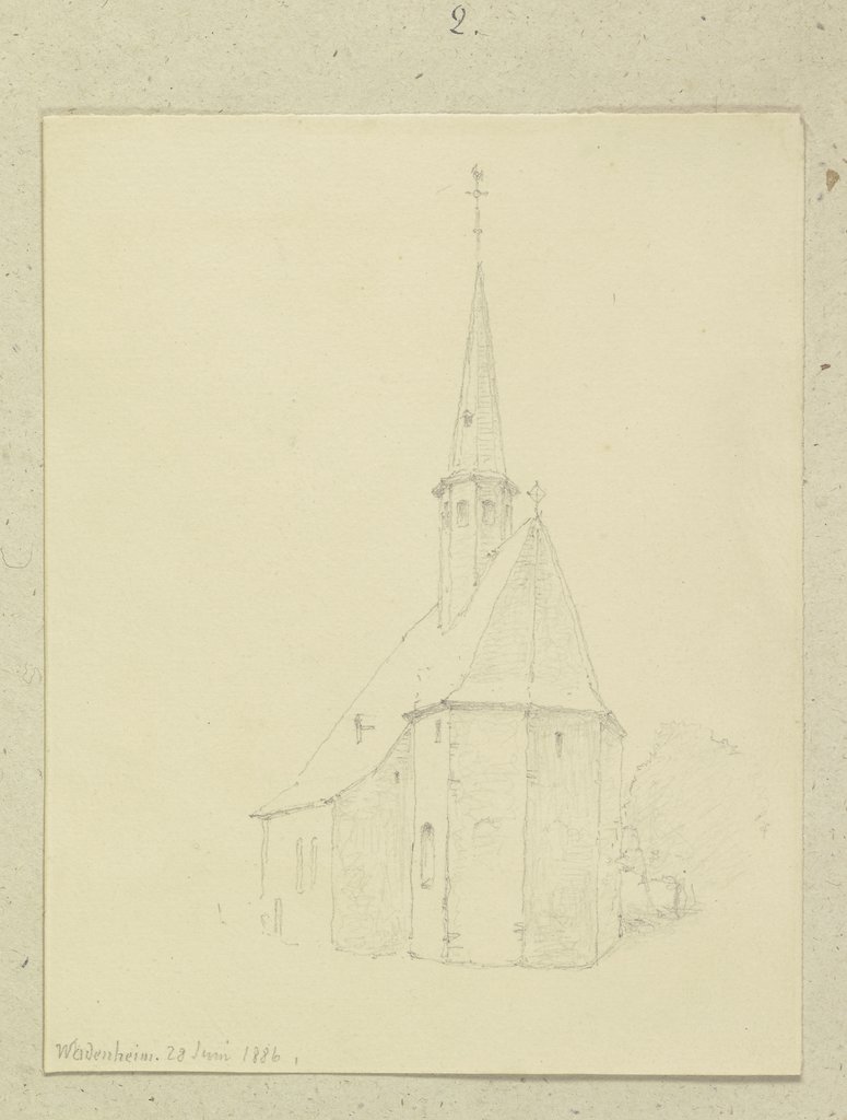 Church in Wadenheim, Carl Theodor Reiffenstein