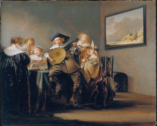 Musizierende Gesellschaft