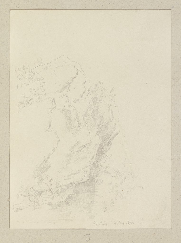 Boulders near Eppstein, Carl Theodor Reiffenstein