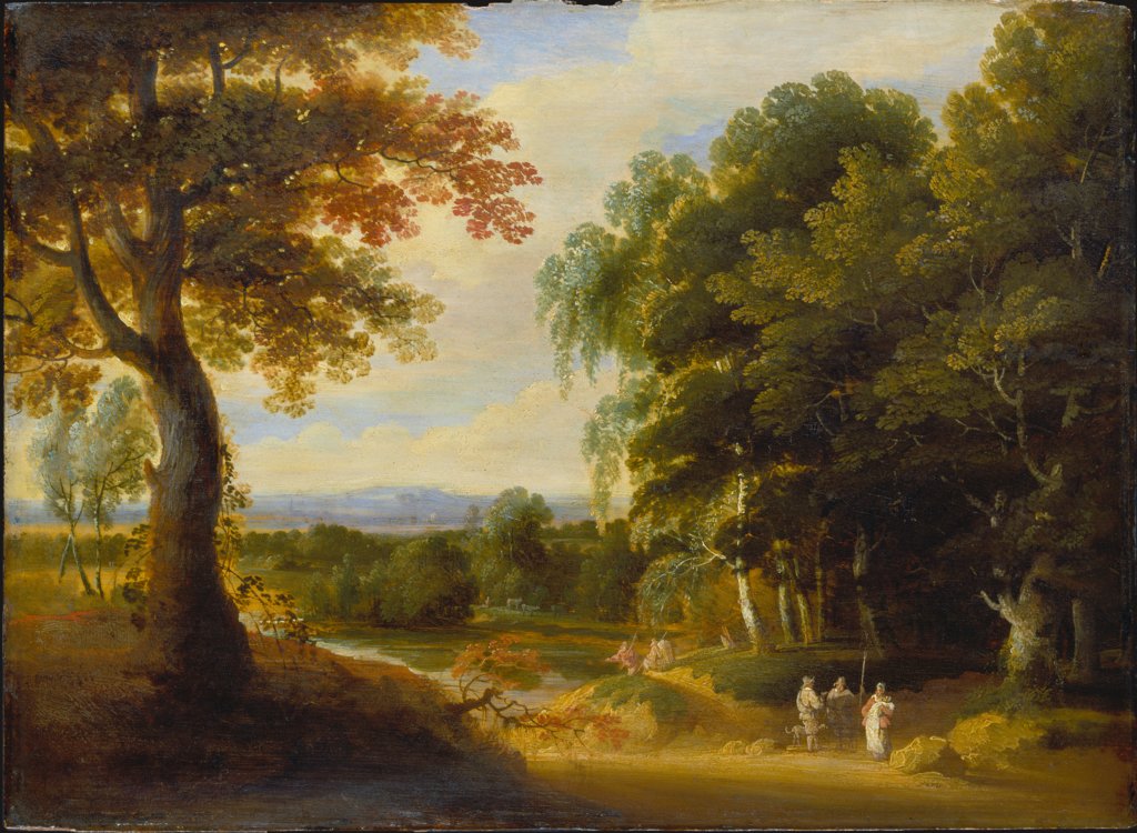 Landschaft mit Eingang zum Walde, Jacques d' Arthois