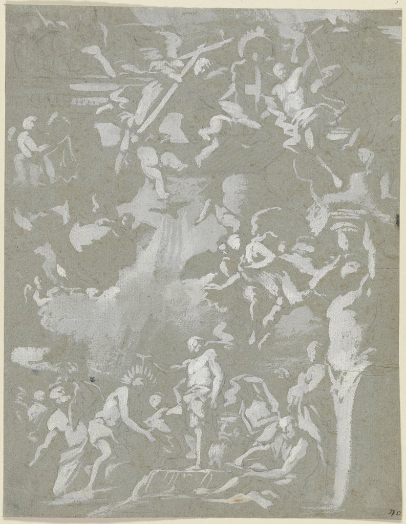 Taufe Christi, Italienisch, 18. Jahrhundert