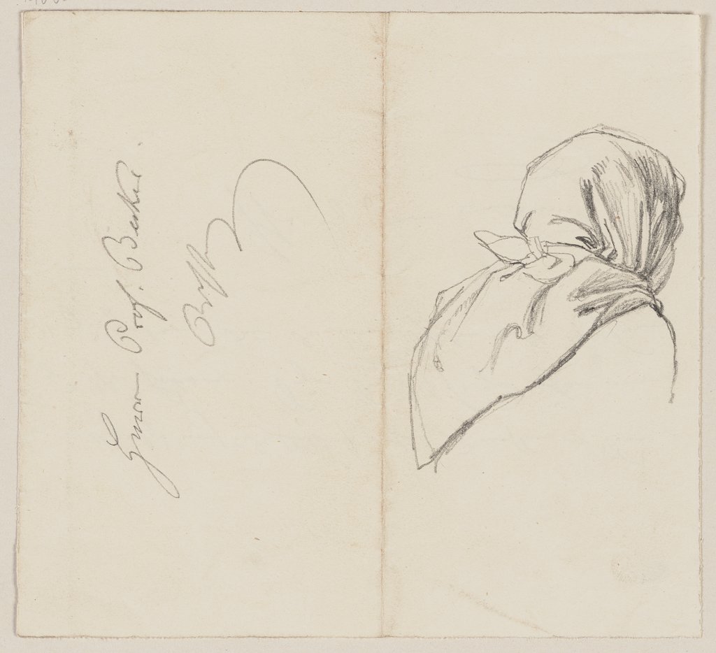 Kopfstudie, Jakob Becker