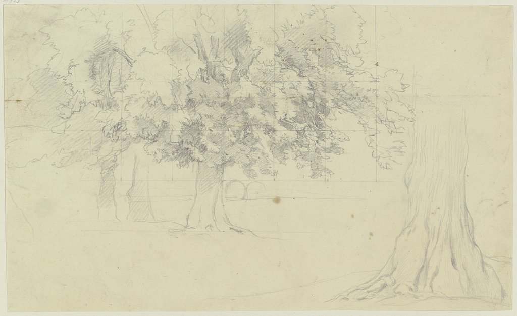 Group of trees, Jakob Becker
