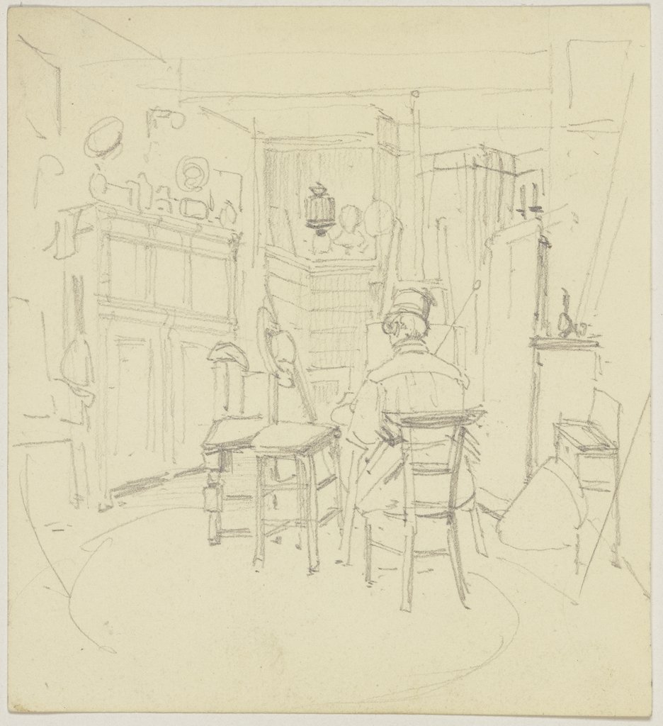 Artist's studio, Jakob Becker