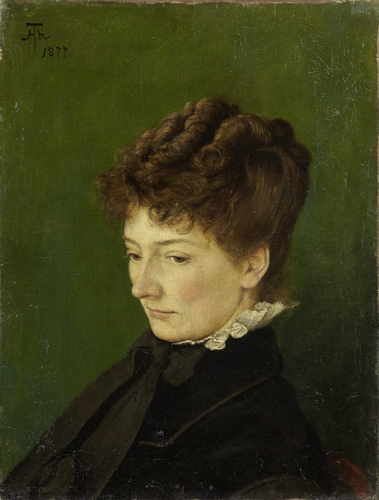 Portrait of Ida Müller, née Scholderer, Hans Thoma