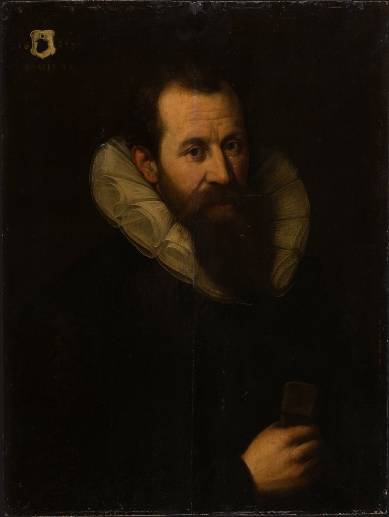 Portrait of a Man aged 46, Gotthardt de Wedig;  zugeschrieben