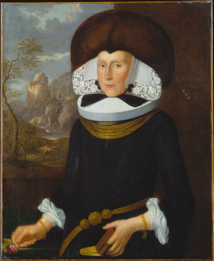 Portrait of Maria Barbara Peyer (1636-1693), Felix Meyer