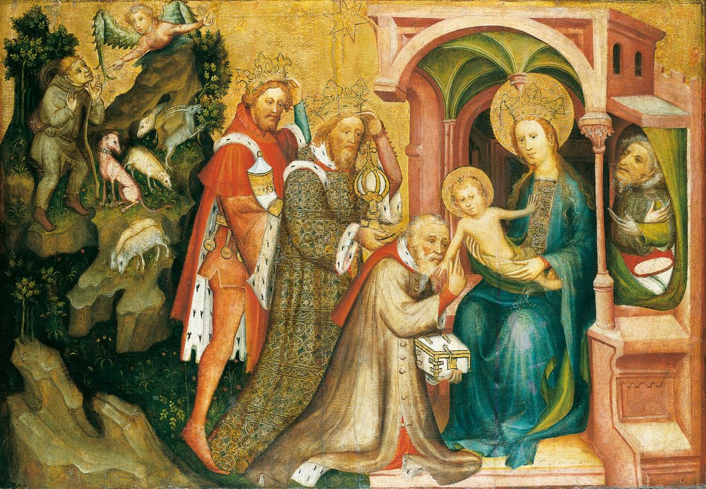 The Adoration of the Magi, Master of the Middle Rhine ca. 1400