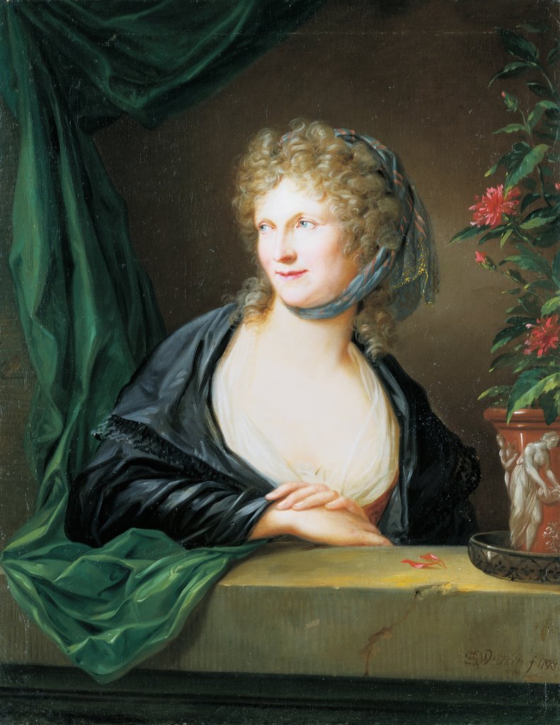 Bildnis einer unbekannten Frau, Friedrich Georg Weitsch