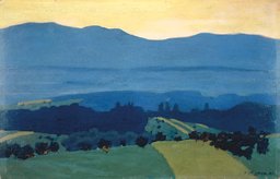 Félix Vallotton, Jura-Landschaft bei Romanel, 1900