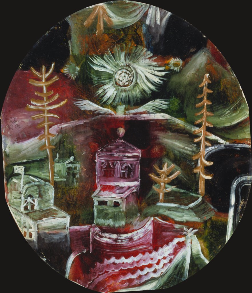 The Thistle Flower House, Paul Klee