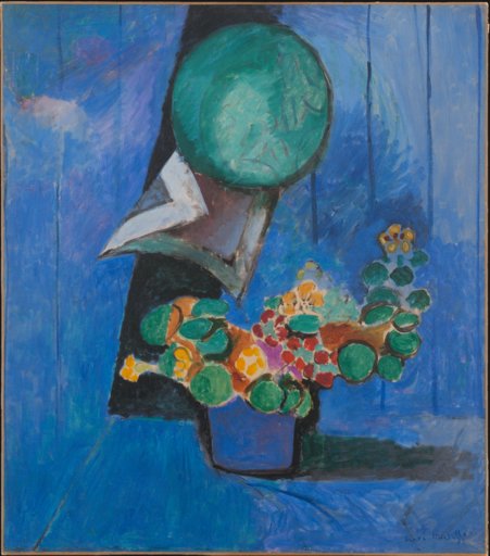 Blumen und Keramik