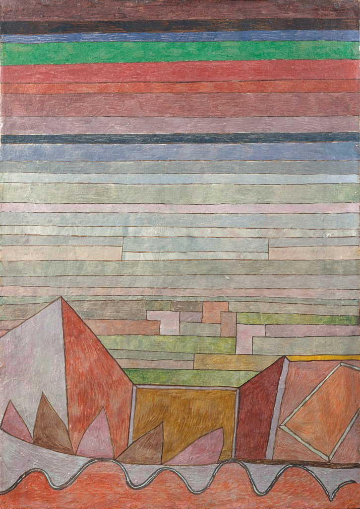 Blick in das Fruchtland, Paul Klee