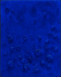 Relief éponge bleu (Kleine Nachtmusik), Yves Klein