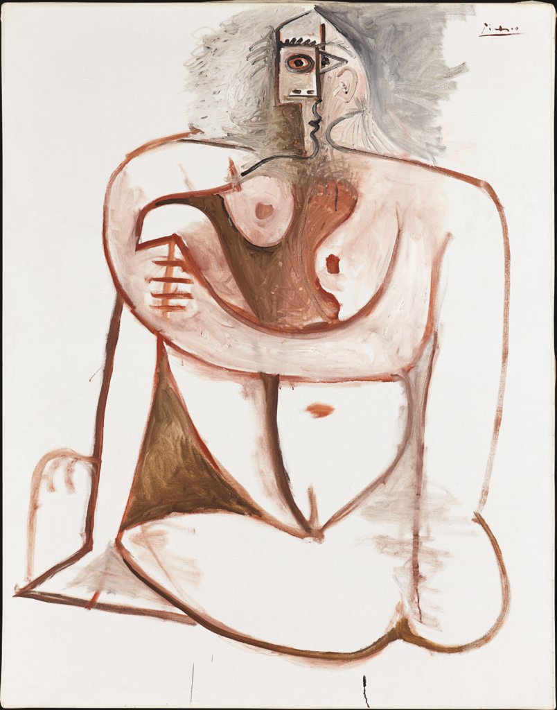 Femme accroupie, Pablo Picasso