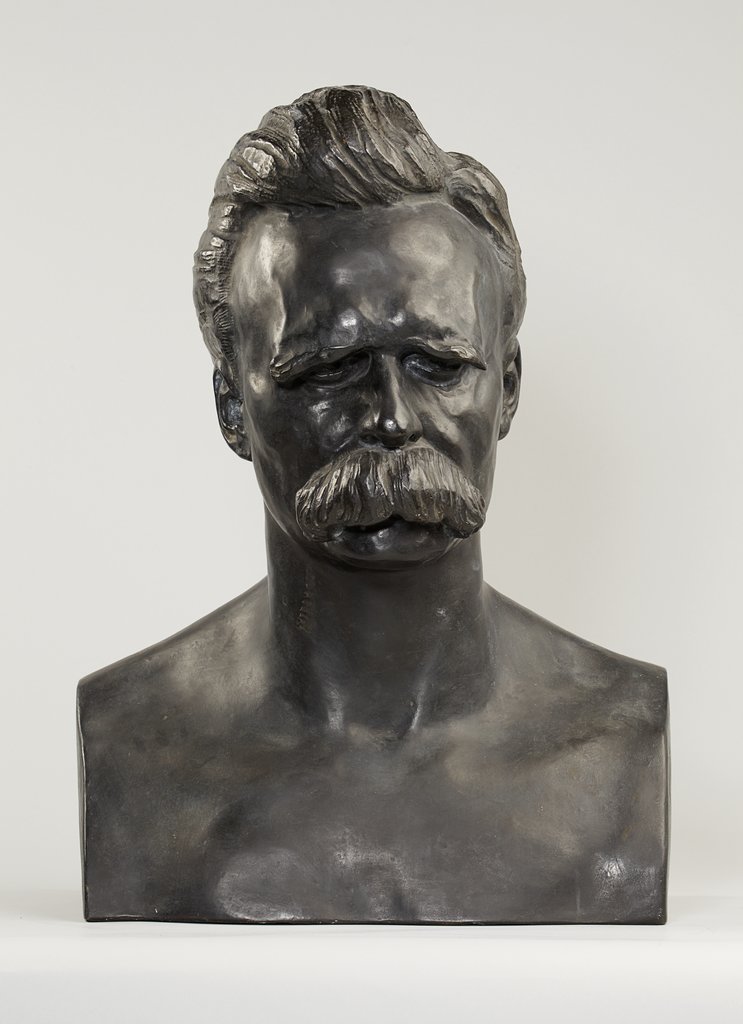 Portrait Bust of Friedrich Nietzsche, Max Klinger