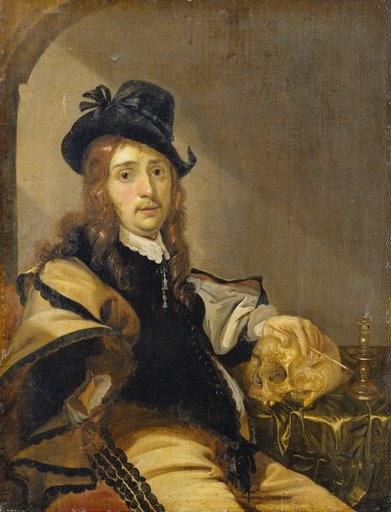 Self-Portrait as Zeuxis Portraying an Ugly Old Woman - Digital