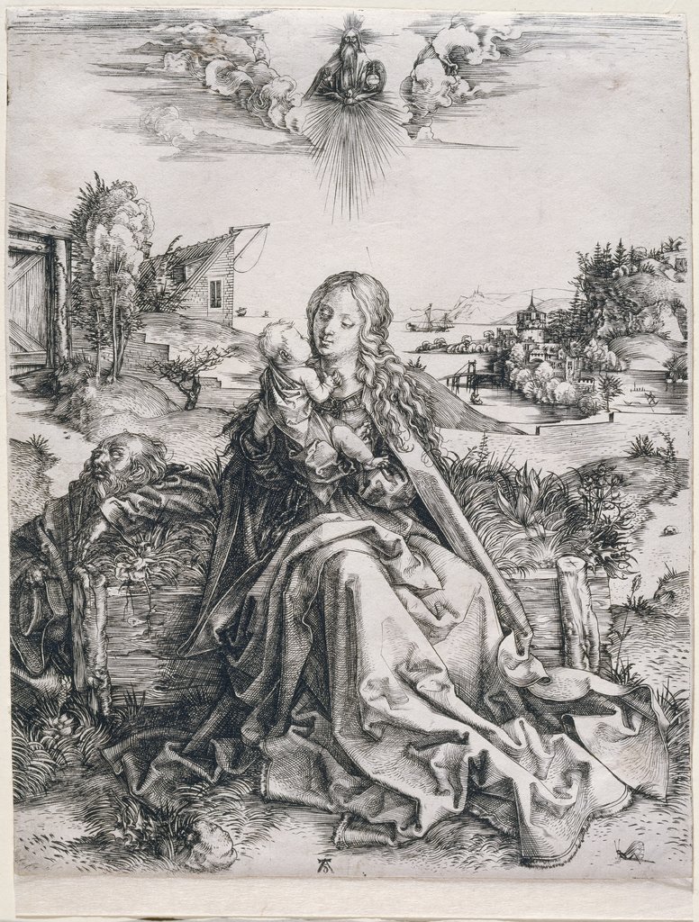 Die Heilige Familie mit der Libelle, Albrecht Dürer