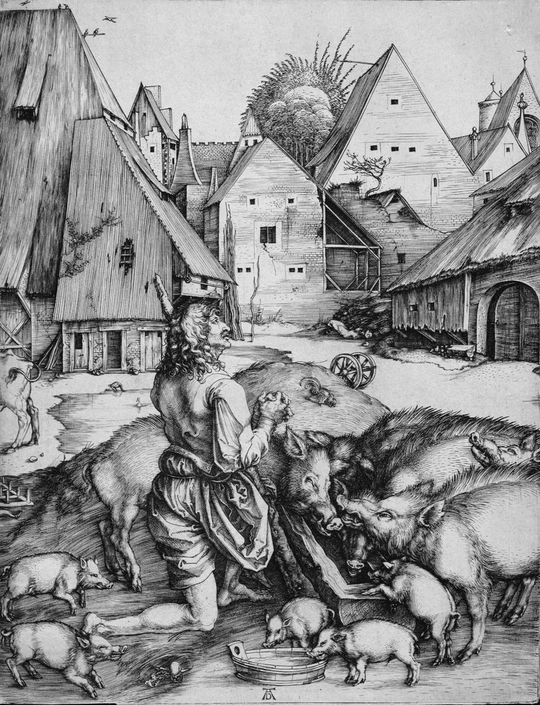 Der verlorene Sohn, Albrecht Dürer