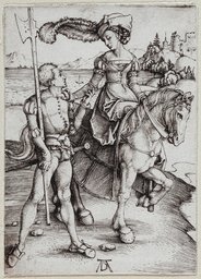 Das Freulein zu Pferd und der Landsknecht, The Lady and the Ranch..