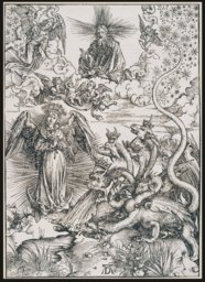Das Sonnenweib und der siebenköpfige Drache, Apokalypse IX. Figur