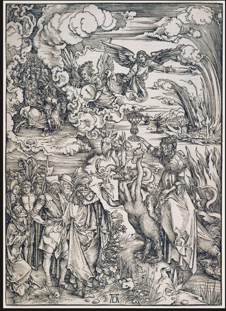 Die Apokalypse, Urausgabe Deutsch 1498 Digitale Sammlung