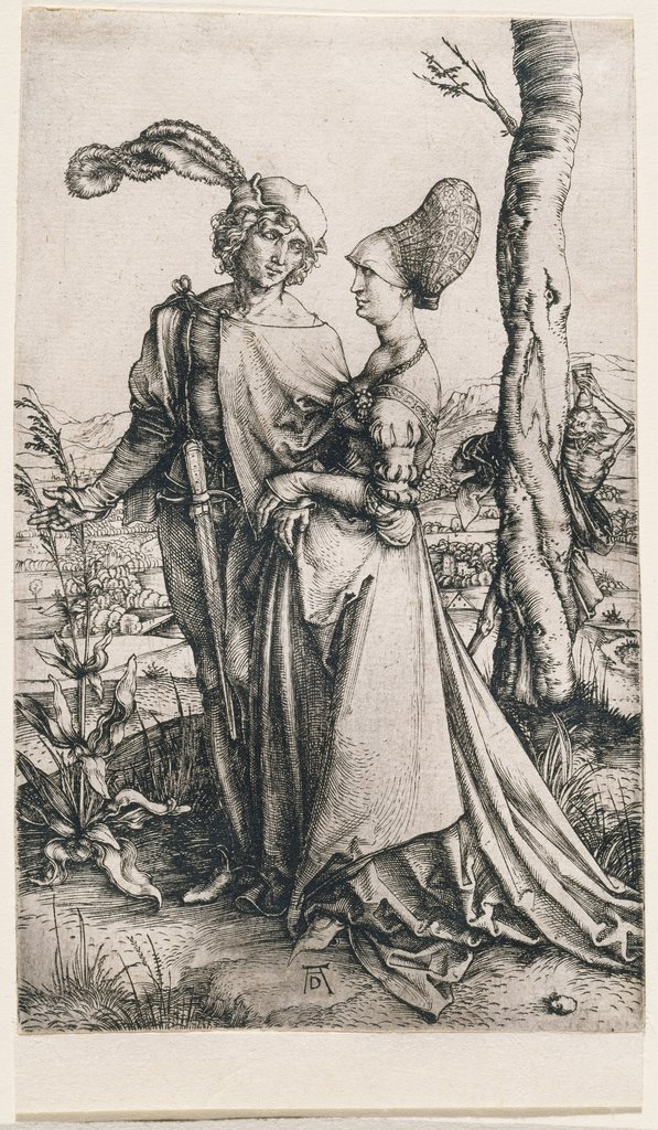 Das Liebespaar und der Tod (Der Spaziergang), Albrecht Dürer