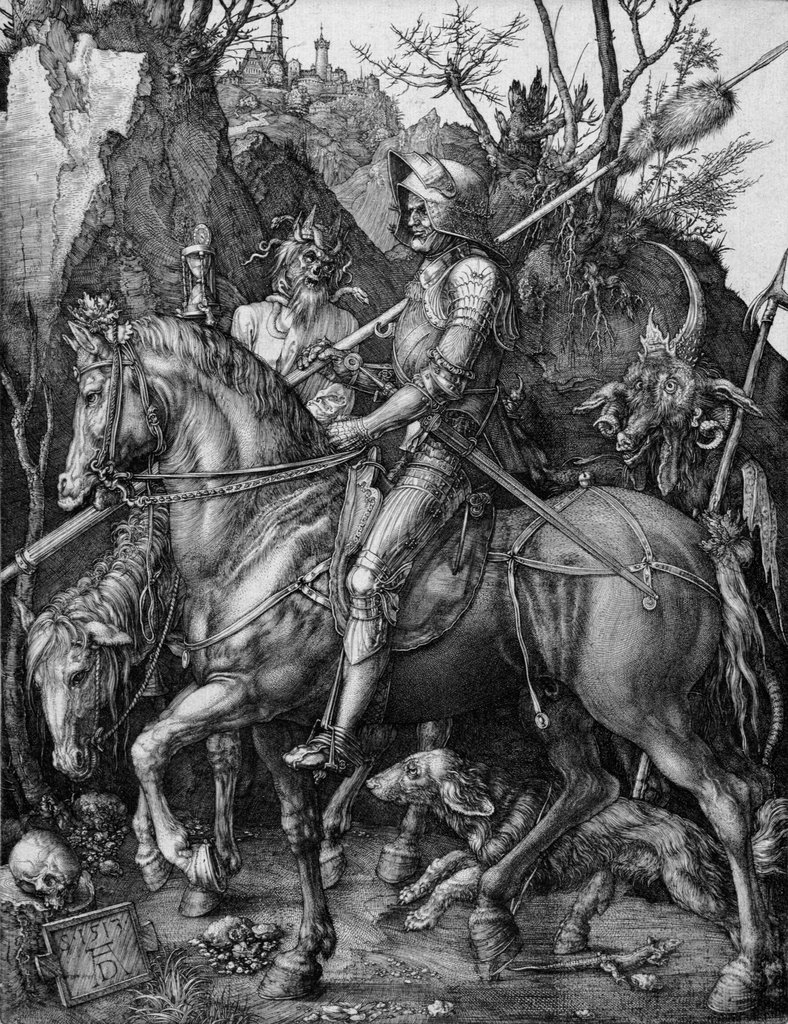 Der Reiter (Ritter, Tod und Teufel), Albrecht Dürer