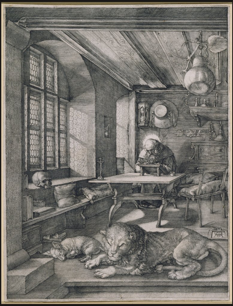 Saint Jerome in his Study, Albrecht Dürer