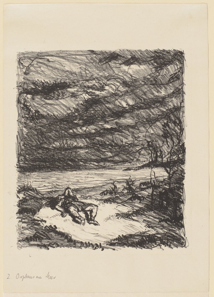 Orpheus at the Shore I, Max Beckmann