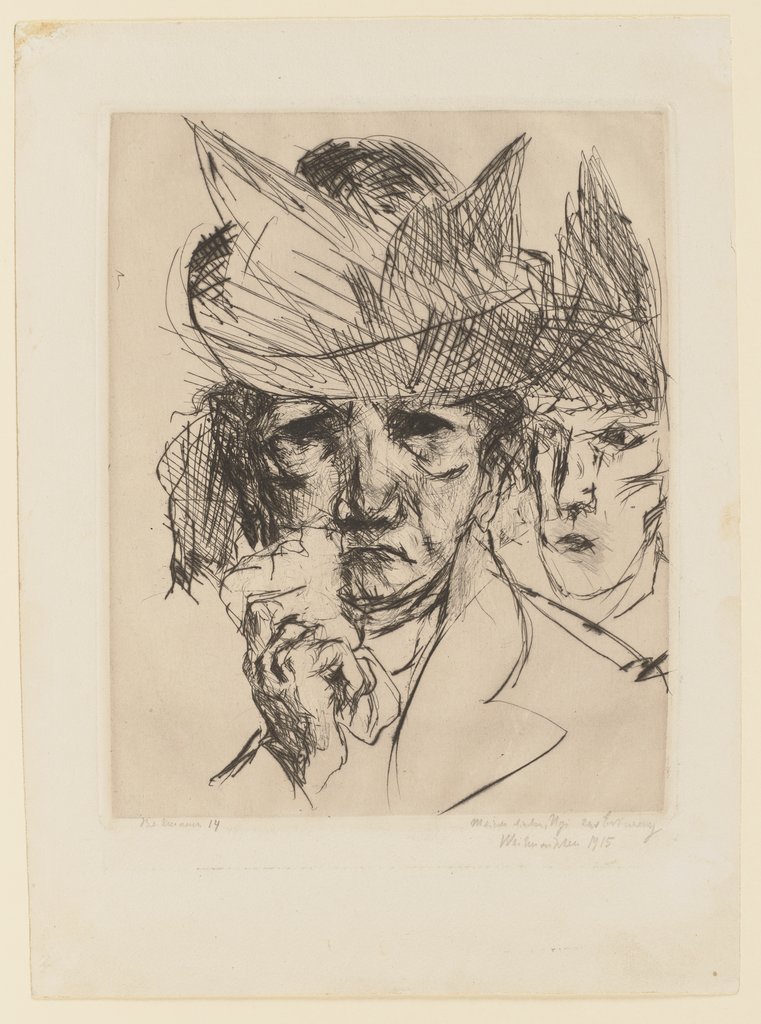 Weeping Woman, Max Beckmann