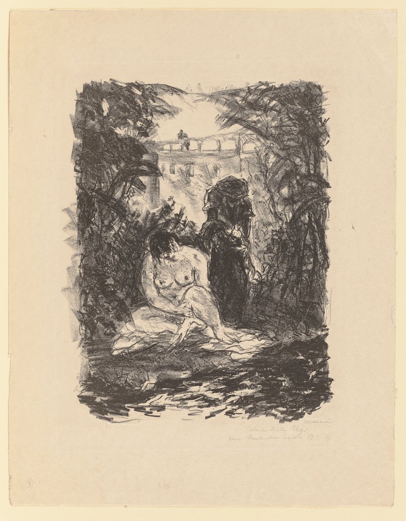 David und Bathseba, Max Beckmann