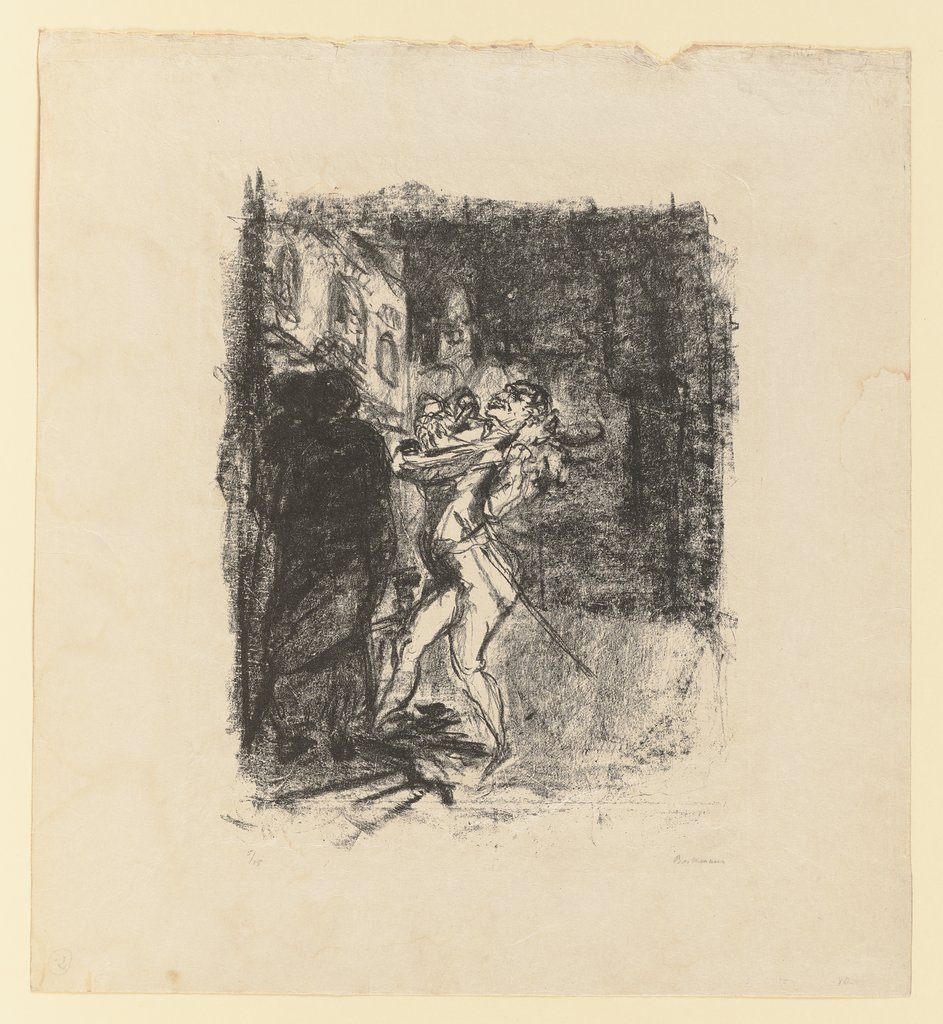 The Serenade of Mephistopheles, Max Beckmann