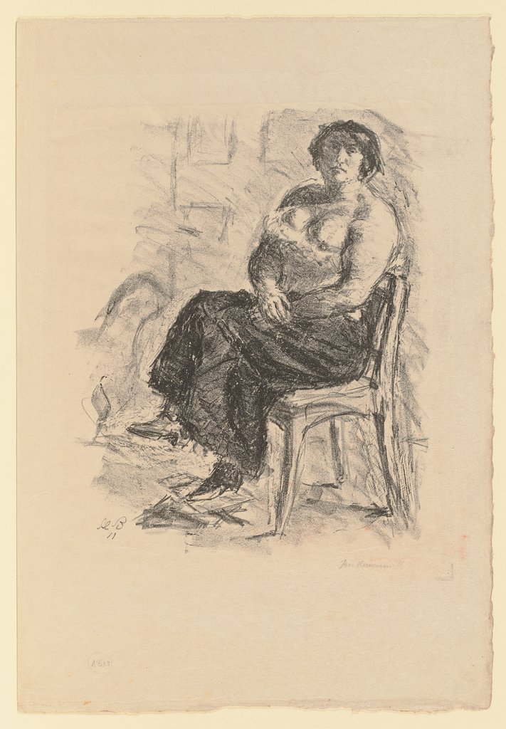 Modell, Max Beckmann