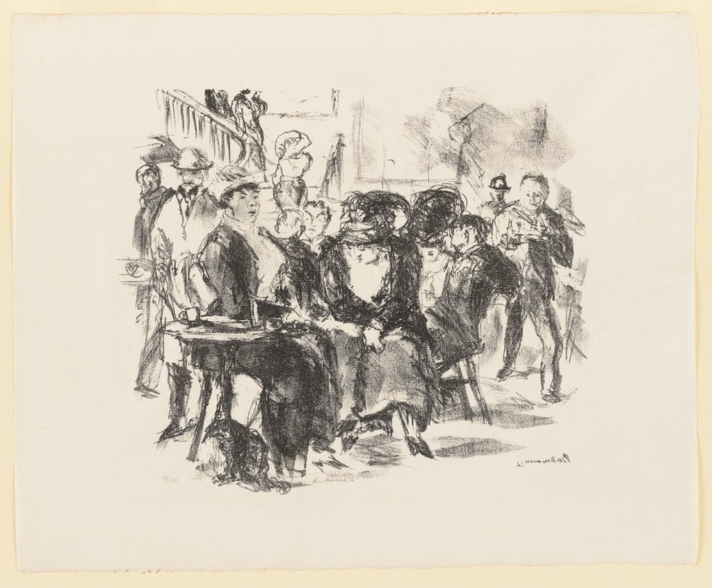 Admiralscafé, Max Beckmann