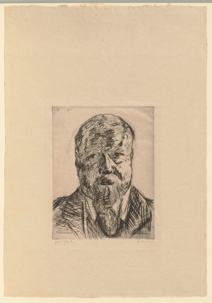 Geheimrat Robert, Max Beckmann