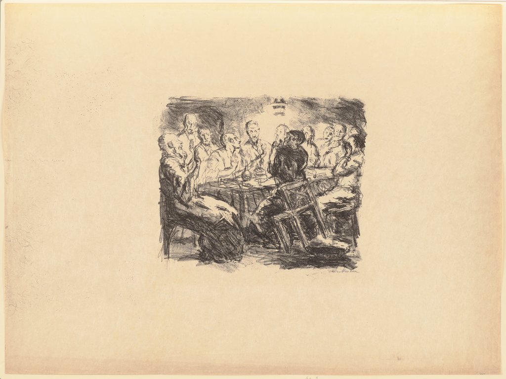 Das Abendmahl, Max Beckmann