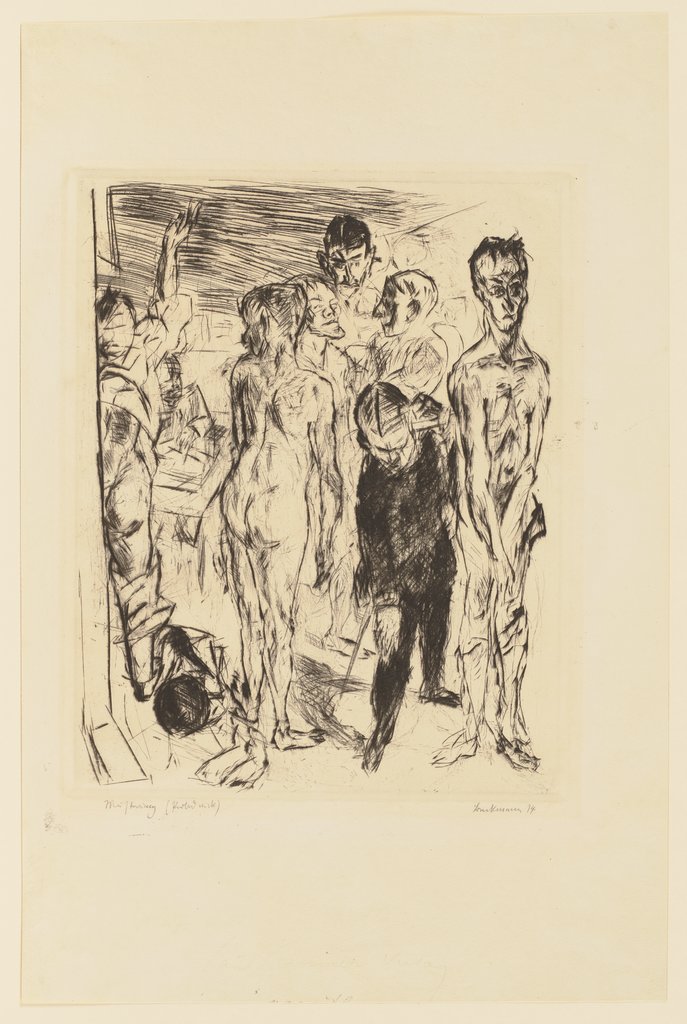 Inspection, Max Beckmann