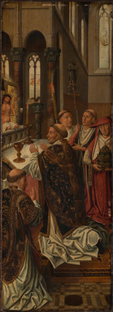 Gregorsmesse, Meister des Morrison-Triptychons