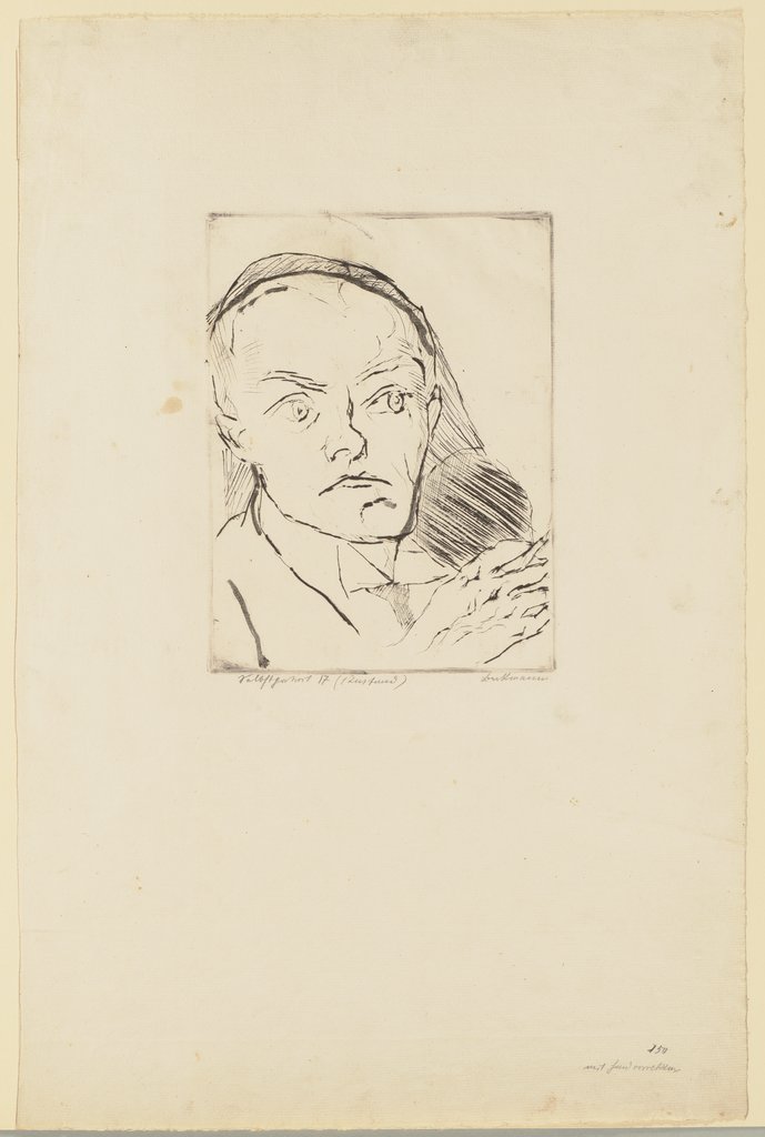 Selbstbildnis, Max Beckmann